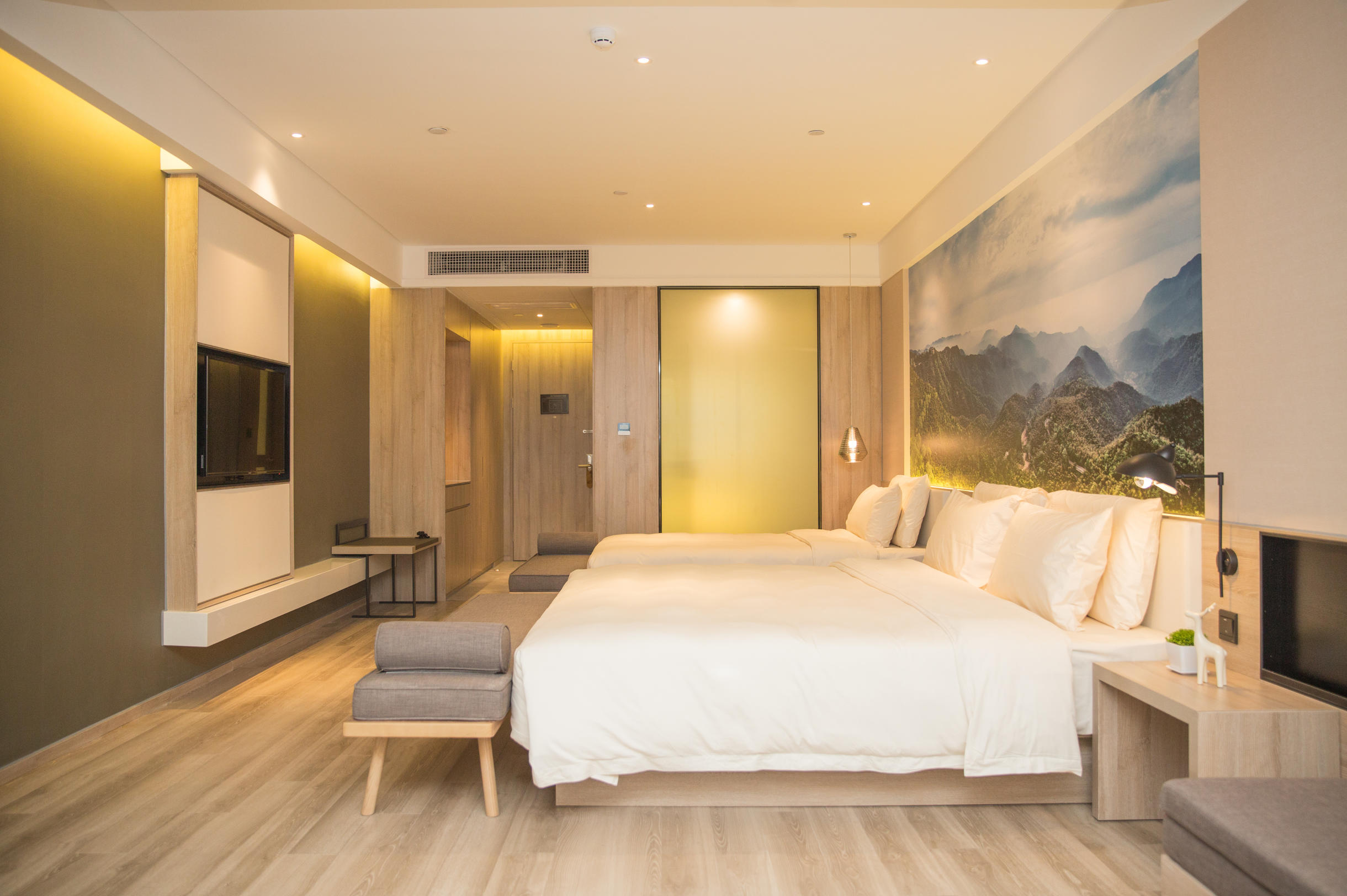 浙江| 湖州 莫干山亚朵酒店